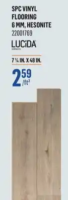 Canac SPC Vinyl Flooring offer