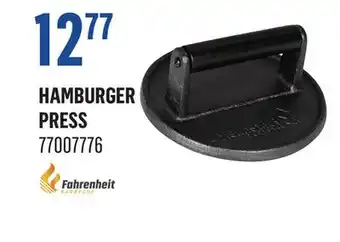 Canac Hamburger Press offer