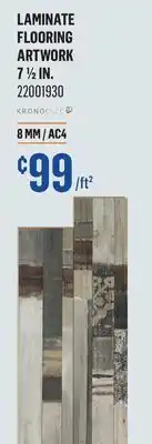 Canac Laminate Flooring offer