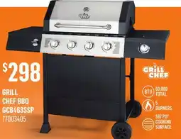Canac Grill Chef BBQ GCB463SSP offer