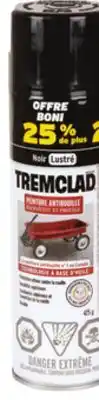 Canac Tremclad Anti-Rust Black Gloss Paint - 425 g offer