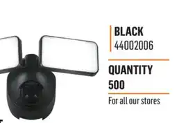 Canac Battery-powered LED Spotlight with Motion Sensor Black offer