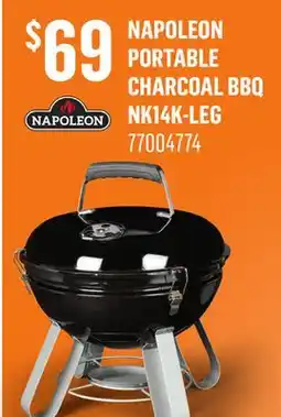 Canac Napoleon Portable Charcoal BBQ offer
