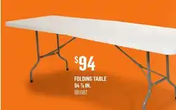 Canac Folding Table offer