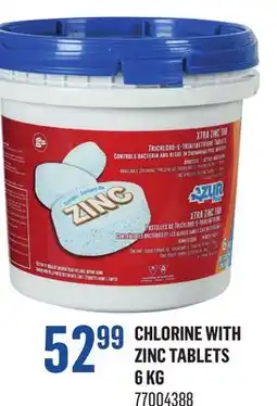 Canac Chlorine with Zinc Tablets 6 kg offer