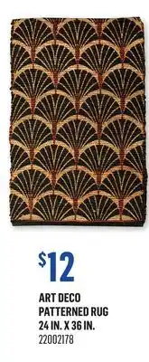 Canac Art Deco Patterned Rug 24 in. x 36 in offer