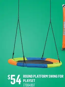 Canac Round Platform Swing for Playset offer