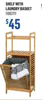 Canac Shelf with Laundry Basket offer
