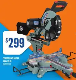 Canac Compound Mitre Saw 12 in offer