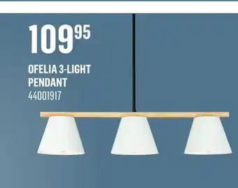 Canac Ofelia 3-Light Pendant offer