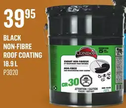 Canac Black Non-Fibre Roof Coating 18.9 L offer