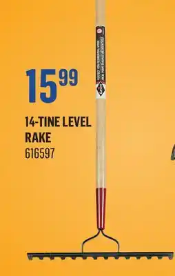 Canac 14-Tine Level Rake offer