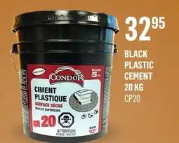 Canac Black Plastic Cement 20 kg offer