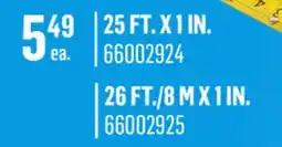 Canac Tape Measure offer