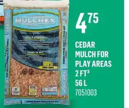 Canac Cedar Mulch for Play Areas 2 ft³ offer