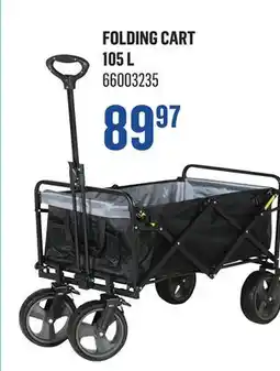 Canac Folding Cart 105 L offer