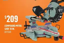 Canac Compound Mitre Saw 10 in offer