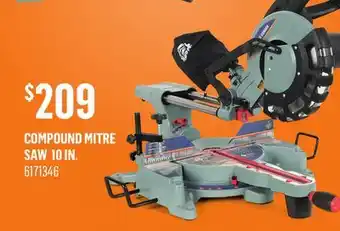 Canac Compound Mitre Saw 10 in offer