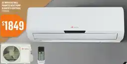 Canac DC Inverter Wall mounted Heat Pump offer