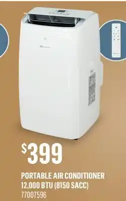 Canac Portable Air Conditioner offer