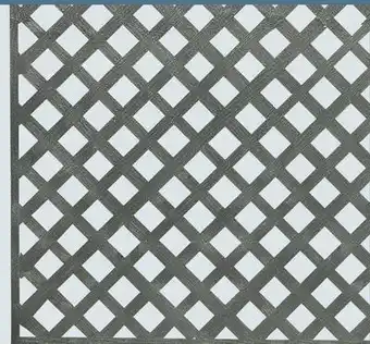 Canac Grey PVC Privacy Lattice 4 ft. x 8 ft offer