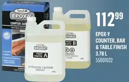 Canac EPOX-Y Counter, Bar & Table Finish 3.78 L offer