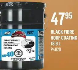 Canac Black Fibre Roof Coating 18.9 L offer