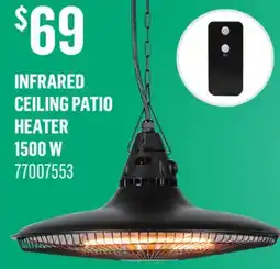 Canac Infrared Ceiling Patio Heater offer