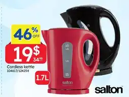 Rossy Cordless kettle offer