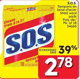 Rossy Steel wool pads offer