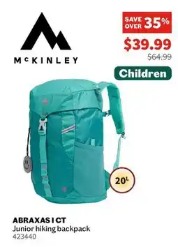 Atmosphere MCKINLEY - Abraxas I CT 20 L - Junior hiking backpack offer