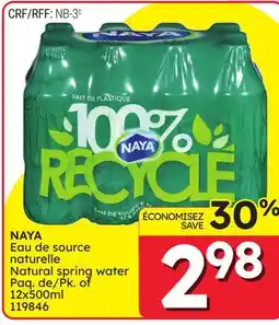 Rossy Natural spring water offer