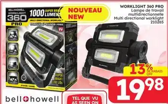 Rossy WORKLIGHT 360 PRO Multi directional worklight offer