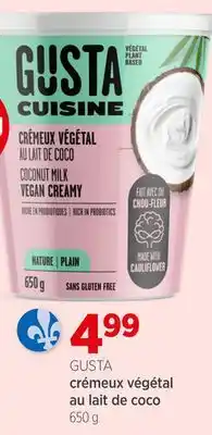Avril crémeux végétal au lait de coco offer