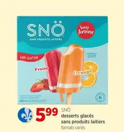 Avril desserts glacés sans produits laitiers offer