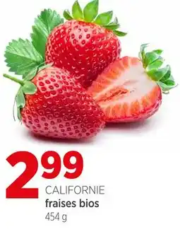 Avril Fraises bios offer