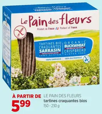 Avril tartines craquantes bios offer