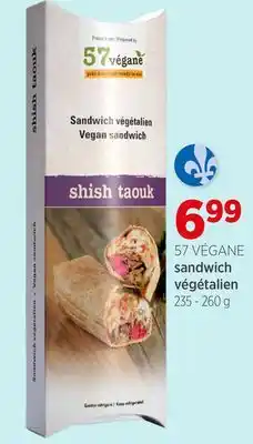 Avril Sandwich végétalien offer