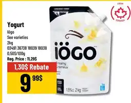 Mayrand Yogurt Iögo 2 kg Canada offer