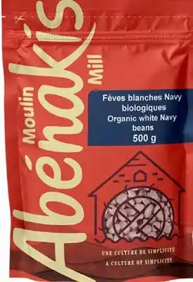 Avril fèves blanches Navy bios offer