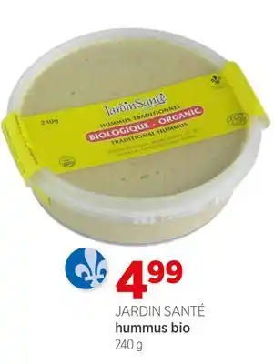 Avril hummus bio offer