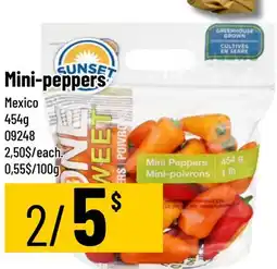 Mayrand Mini Sweet Peppers 1 lb offer