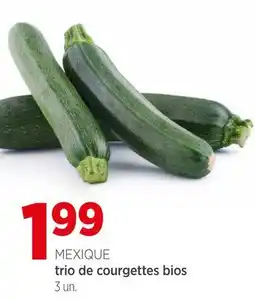Avril Trio de courgettes bios offer
