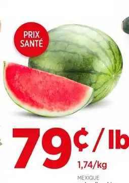 Avril Melon d'eau bio offer