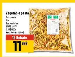 Mayrand Vegetable Pasta 5 lb Grisspasta offer