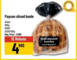 Mayrand Bridor Sliced Paysan Bread 800 g Quebec offer