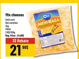 Mayrand Chef Nutri Mix cheeses 2 kg offer