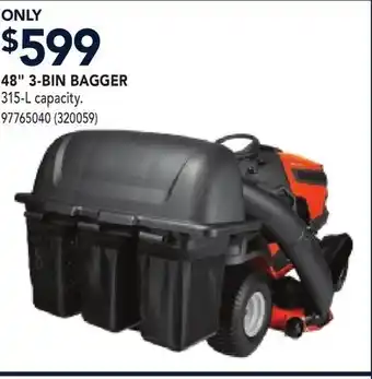 RONA HUSQVARNA 48 3-BIN BAGGER offer