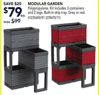 RONA MODULAR GARDEN offer