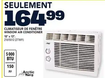 RONA CLIMATISEUR DE FENÊTRE WINDOW AIR CONDITIONER 18 x 13 offer